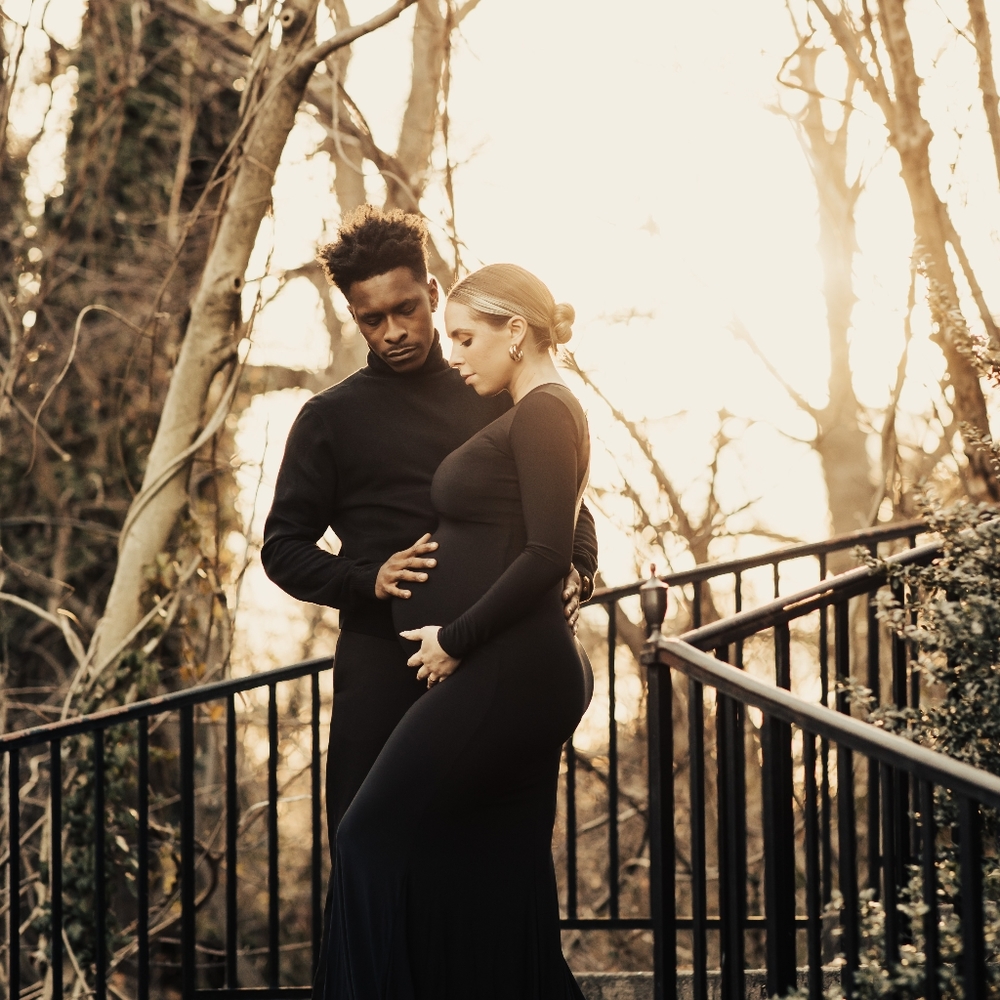 Black Maternity dress